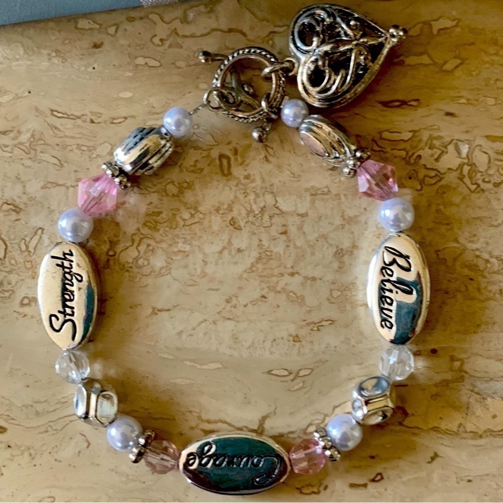 Expressively Yours Bracelet - Believe Courage Strength